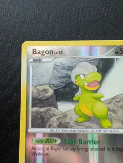 MINT Pokemon Reverse Holo Shiny Bagon Arceus Set SH10 - Image 4