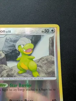 MINT Pokemon Reverse Holo Shiny Bagon Arceus Set SH10 - Image 5