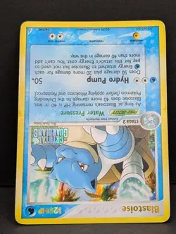 Blastoise 14/100 Crystal Guardians Reverse Holo Rare Pokemon TCG Nintendo MP+ - Image 4