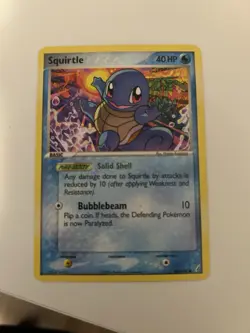 Pokemon TCG Squirtle EX Crystal Guardians 64/100 Regular Common - Image 1
