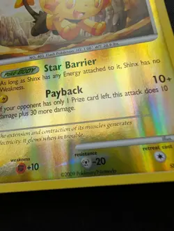 MINT Pokemon Reverse Holo Shiny Shinx Arceus Set SH12 - Image 2