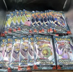 10x Lot Pokemon TCG Journey Together Loose Booster Packs New & Factory Sealed - Image 1