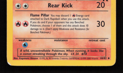 Pokemon TCG Dark Rapidash Team Rocket 44/82 Regular MP (C) - Image 4