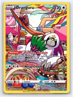 Oranguru TG12/TG30 - Pokemon Brilliant Stars Trainer Gallery - Ultra Rare - NM - Image 1