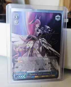 Weiss Schwarz Nikke English 'Paradise Lost' Dorothy Sp Foil Stamping Signed - Image 1
