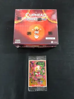 Cuphead Out Of The Cards Official Trading Cards Box + Promo card - Sigillato - Image 1