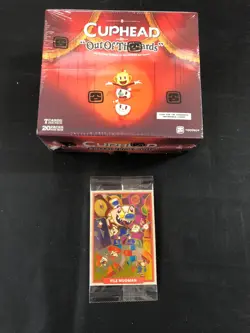 Cuphead Out Of The Cards Official Trading Cards Box + Promo card - Sigillato - Image 1