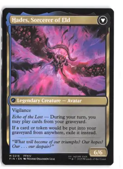 MTG Emet-Selch, Unsundered 218 FIN Regular NM - Image 2