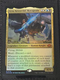 Arna Kennerud, Skycaptain FOIL X1 MH3 MTG Modern Horizons 3 B1 - Image 1