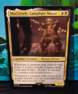 magic the gathering - MacCready, Lamplight Mayor - Legendary Creature - Rare - Image 1