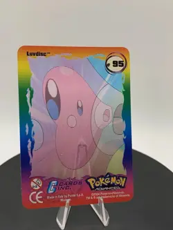 Pokemon Advanced Action Lenticular Panini Nintendo Luvdisc - Image 5