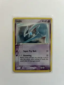 Pokemon Lugia POP Series 5 Promo Holo Rare 2/17 Card 2007 - Image 1