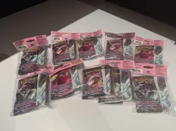 X10 Pokemon TCG Fusion Strike Mini Portfolio Album Binder & Booster Pack Sealed - Image 1