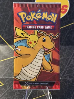 2025 McDonalds Happy Meal Pokemon TCG Dragon Discovery Promo Pack 4 Cards Inside - Image 1