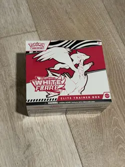 Pokemon Scarlet and Violet White Flare Elite Trainer Box ETB Factory Sealed - Image 1