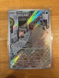 Slowpoke 204/198 Pokemon Scarlet Violet Base Set Special Art NM - Image 1