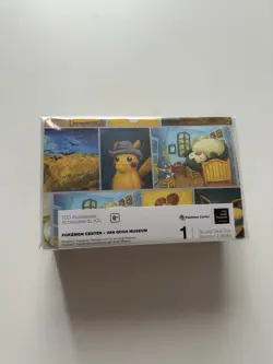 Pokemon Center x Van Gogh Museum: Pikachu Inspired by Paintings Double Deck Box - Image 1