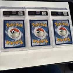 Pokemon Go Radiant Charizard, Blastoise, Venusaur Trio PSA 9 Mint Set - Image 2