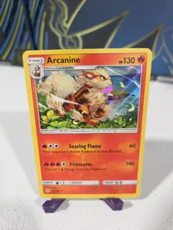 Arcanine 22/149 Pokemon TCG 2017 Rare Holo Sun & Moon #10 - Image 1