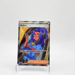 Pokemon TCG Raifort Trainer Prismatic Evolutions 142/131 Double Rare - Image 1