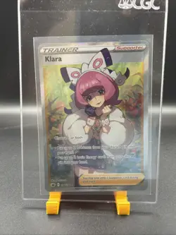 Pokemon TCG Klara Full Art Holo Card 194/198 Sword & Shield Chilling Reign - Image 1
