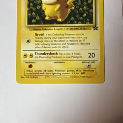 Pokemon Pikachu Wizards Black Star Promos Promo Rare Regular Basic 60 HP 1999 - Image 5