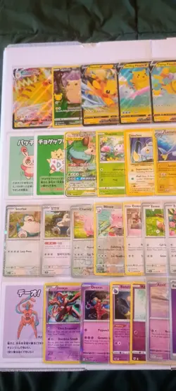 Pokemon Card Collection Lot Pikachu Vmax, Mew Vmax, Topps, Snorlax,Mewtwo - Image 2