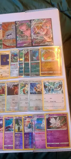 Pokemon Card Collection Lot Pikachu Vmax, Mew Vmax, Topps, Snorlax,Mewtwo - Image 4