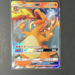 Pokemon TCG Charizard GX 9/68 Hidden Fates Holo Full Art Ultra Rare 250 HP Card - Image 1