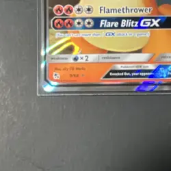 Pokemon TCG Charizard GX 9/68 Hidden Fates Holo Full Art Ultra Rare 250 HP Card - Image 2