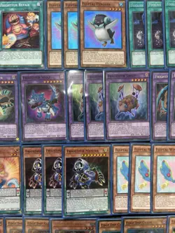 YuGiOh 70 Card Sleeved High Rarity Fluffal Frightfur Fusion Tournament Deck - Image 3