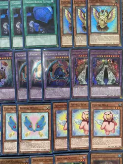 YuGiOh 70 Card Sleeved High Rarity Fluffal Frightfur Fusion Tournament Deck - Image 4