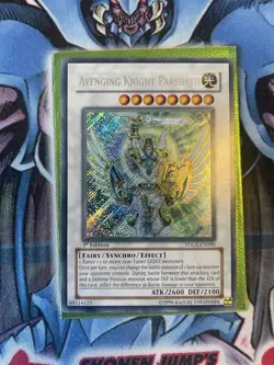 Avenging Knight Parshath TDGS-EN000 The Duelist Genesis 1st Edition NM YUGIOH - Image 1