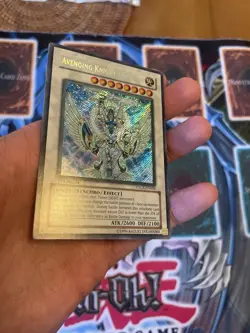 Avenging Knight Parshath TDGS-EN000 The Duelist Genesis 1st Edition NM YUGIOH - Image 3