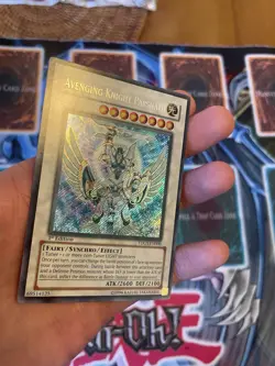 Avenging Knight Parshath TDGS-EN000 The Duelist Genesis 1st Edition NM YUGIOH - Image 4