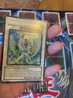 Avenging Knight Parshath TDGS-EN000 The Duelist Genesis 1st Edition NM YUGIOH - Image 5