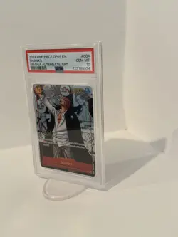 One Piece CCG Emperors in the New World Shanks OP09-004 SR Foil PSA 10 - Image 5