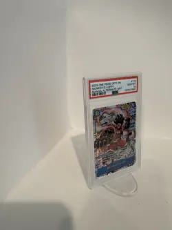 One Piece CCG A Fist of Divine Speed Monkey D. Luffy manga OP11-118 SR PSA 10 - Image 2