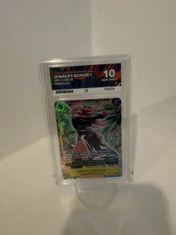 One Piece CCG Carrying on His Will Jewelry Bonney OP13-108 SR Parallel Ace 10 - Image 1