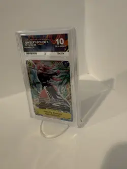 One Piece CCG Carrying on His Will Jewelry Bonney OP13-108 SR Parallel Ace 10 - Image 2