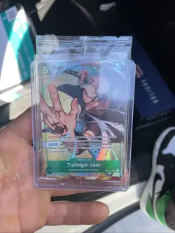 Trafalgar Law 047 Parallel Alt Art ERRATA OP01-047 One Piece Card - Image 1