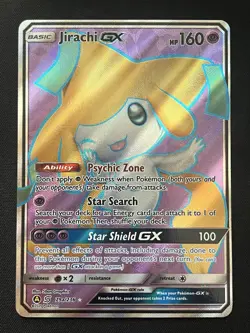 Jirachi GX 79a/236 Unified Minds Alt Full Art Pokemon TCG Card NM - Image 1