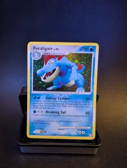 Feraligatr 8/123 Rare Holo Card Diamond & Pearl Mysterious Treasures NM - Image 1