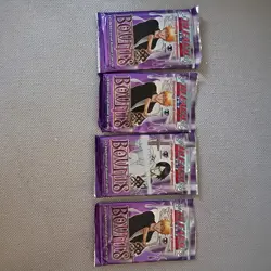 Shonen Jump Bleach Bounts Booster Packs Lot Of 4 Trading Card Game Sealed New - Image 1