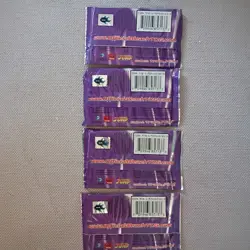 Shonen Jump Bleach Bounts Booster Packs Lot Of 4 Trading Card Game Sealed New - Image 2