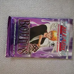 Shonen Jump Bleach Bounts Booster Packs Lot Of 4 Trading Card Game Sealed New - Image 3