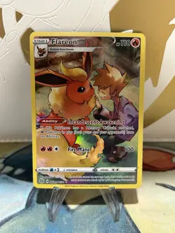 Flareon TG01/TG30 Pokemon TCG Brilliant Stars Sword & Shield Holo Rare Card NM - Image 1