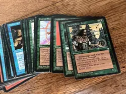Huge Job Lot Of Old Magic The Gathering MTG Cards, Ice Age Etc 1990s - Image 4