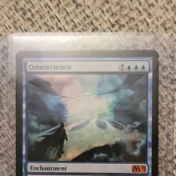Magic: The Gathering Omniscience 63/249 Core Set 2013 M13 Enchantment Blue Card - Image 2