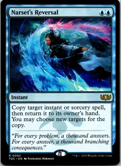 MTG - Narset's Reversal (92) - TDC - Normal - Image 1